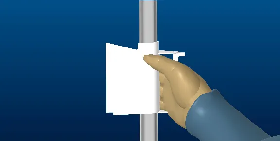Right hand - Coronavirus Barrier