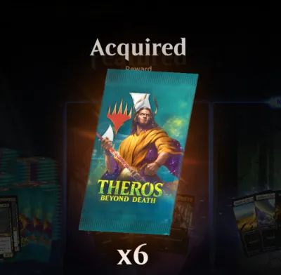 MTG Arena: 6 бустеров сета Терос: за порогом смерти
