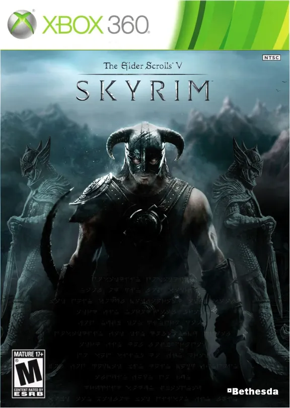 72 XBOX 360 Skyrim & 3 DLC + Ben 10 Omniverse + Kung-Fu + Rotastic + The Walking Dead