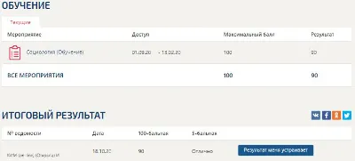 Социология Ответы на тесты Синергия