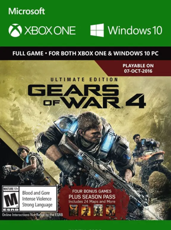 Gears of War 4 Ultimate Edition XBOX ONE/Xbox Series