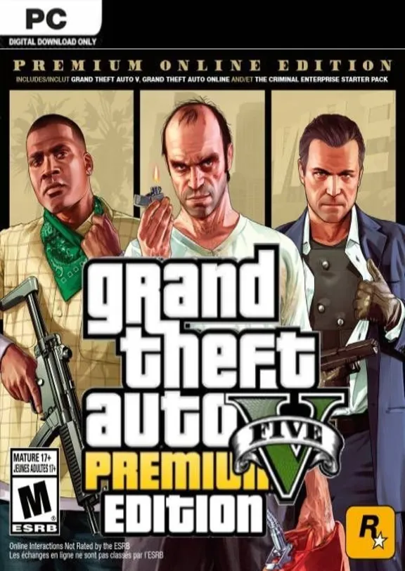 GRAND THEFT AUTO 5: Премиум Издание Epic Games +БОНУС!