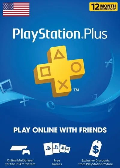 PLAYSTATION PLUS (PSN PLUS) 12 MONTHS | 365 DAYS (USA)