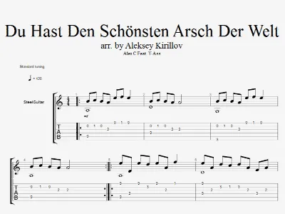 Du Hast Den Schönsten Arsch Der Welt, Алекс Кристенсен