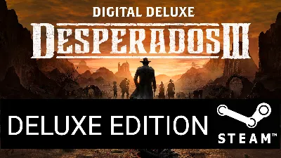 ⭐️ Desperados 3 III DELUXE EDITION STEAM (Region free)