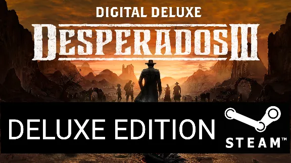 ⭐️ Desperados 3 III DELUXE EDITION STEAM (Region free)
