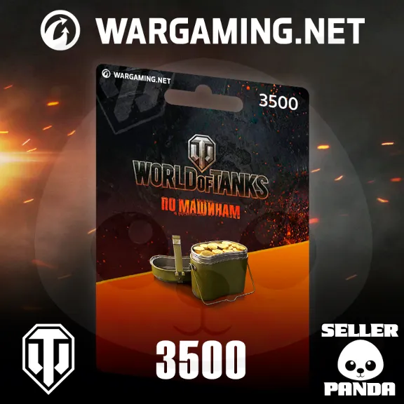🎖️ WORLD OF TANKS 3500 ЗОЛОТА TEPA БОНУС-КОД ГОЛДА WOT