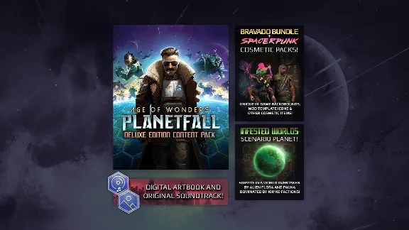 Age Wonders Planetfall Deluxe Edition Content -- RU
