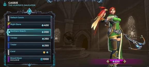 Paladins Cassie Northen Watch Skin PC Ключ / Key