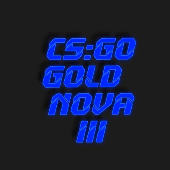 💙 CS:GO • Gold Nova III • Region free • Первая почта ⚡