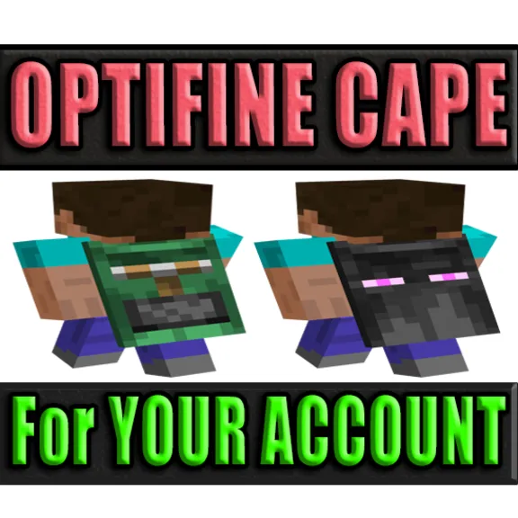MINECRAFT OPTIFINE CAPE | ПЛАЩ РАНДОМ✅ НА ВАШ АККАУНТ🔥