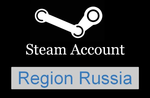 New Steam Account (Region Russia / Full access)