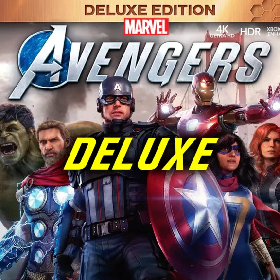 Marvel&acute;s Avengers Мстители - Deluxe (XBOX ONE + SERIES)