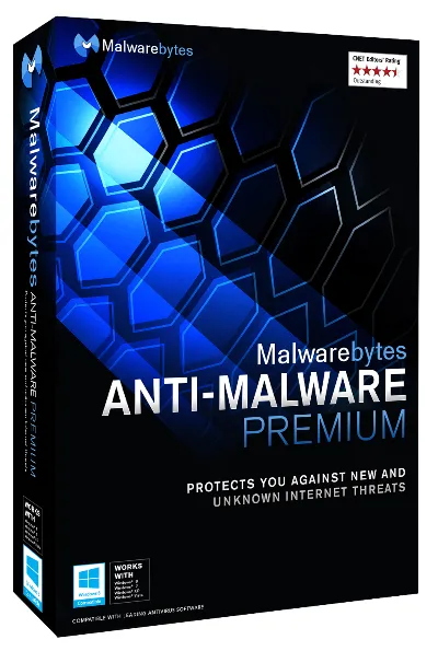 Malwarebytes Anti-Malware Premium 1 год/1-20  Устройств