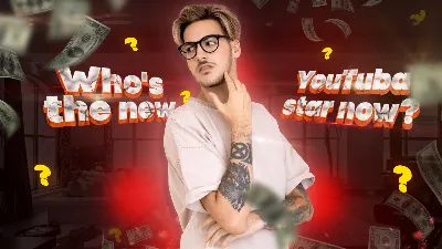 ✔️ Крутые превью для YouTube 5 в 1 (PSD)