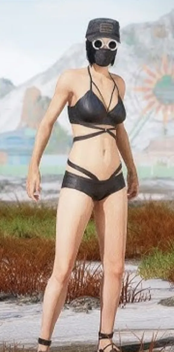 PUBG Summer Bikini (Black) (легальный код) Все страны