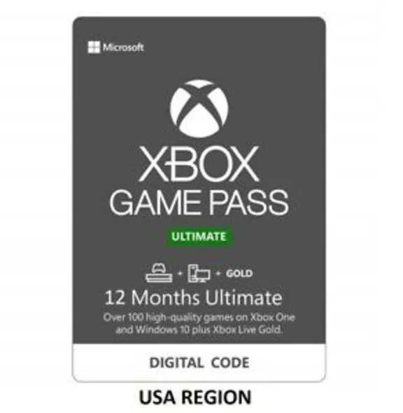 XBOX GAME PASS ULTIMATE 12.5 Мес. Всемирная активация