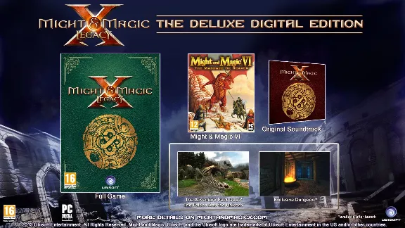 Might & Magic X - Legacy Digital Deluxe (Steam Gift RU)