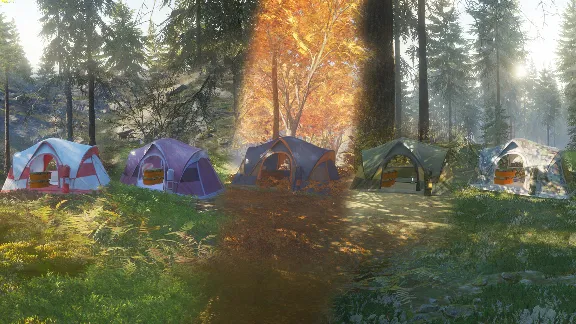 theHunter: Call of the Wild - Tents & Ground Blinds RU