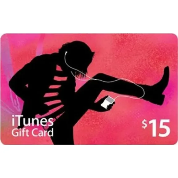 iTunes Gift Card 15$  USA - код на XX + БОНУС