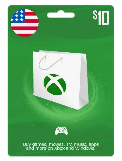 XBOX Live 10 USD (USA) 🎮