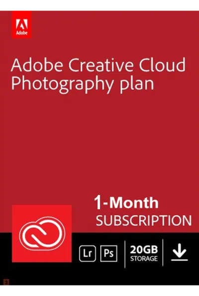Adobe Creative Cloud Photography 20GB 1 Месяц |GLOBAL