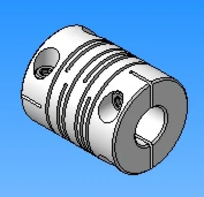 Муфта спиральная (3D модель)