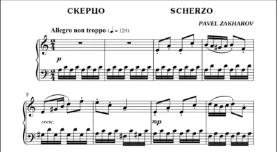 3s15 Scherzo, PAVEL ZAKHAROV / piano