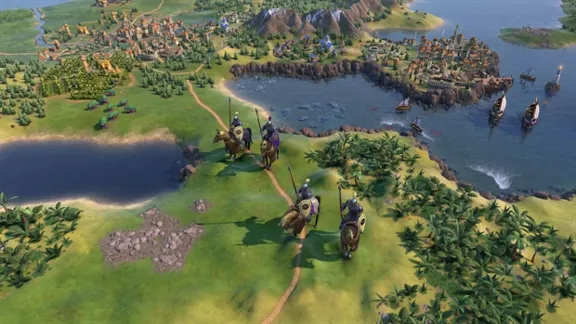 Civilization VI - Byzantium & Gaul Pack (Steam) -- RU