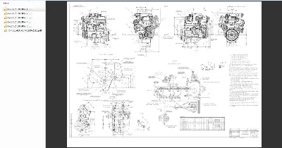 AUTOMOTIVE ENGINES ZMZ-51432 cad