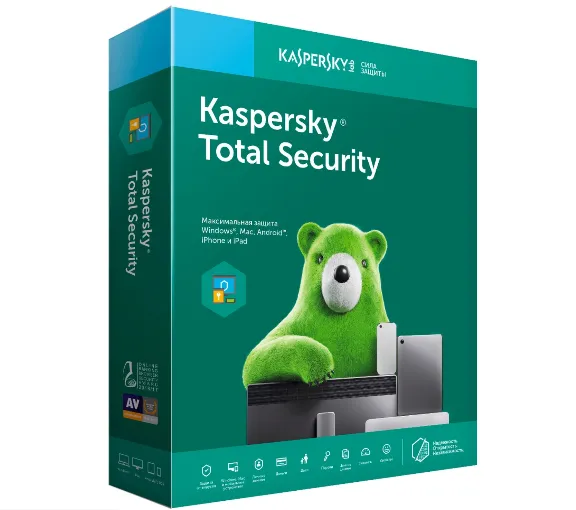 Kaspersky Total Security: 2 PC 1 Year Новая лицензия