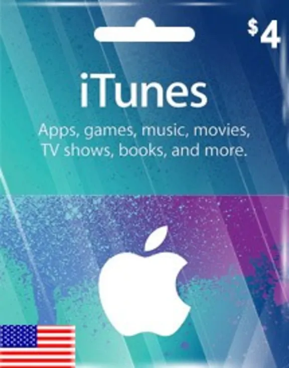 iTunes Gift Card 4$ (USA)