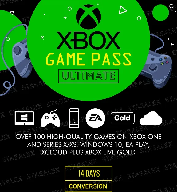 XBOX GAME PASS ULTIMATE 14 ДНЕЙ🌎КОНВЕРТАЦИЯ-ПРОДЛЕНИЕ