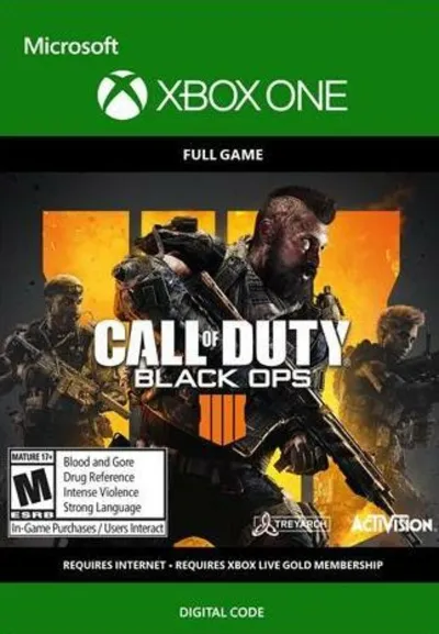 Werewolf + GTA V + Call of Duty BO4 XBOX One