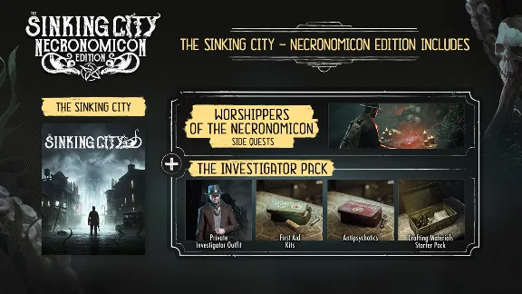 The Sinking City Necronomicon Edition XBOX ONE Ключ🔑🎮