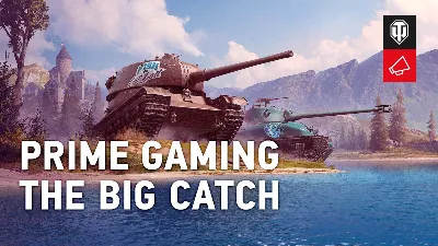 PRIME GAMING WoT ✅Набор "Клюет!" /Big Catch✅ Март 2021✅