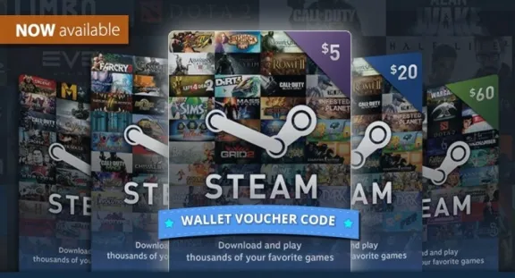 STEAM WALLET GIFT CARD 15.5 USD NO RUSSIA