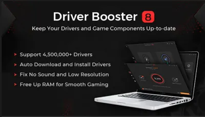Driver Booster 8 PRO [лицензионный ключ на 1 год]