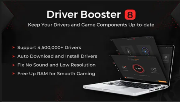 Driver Booster 8 PRO [лицензионный ключ на 1 год]