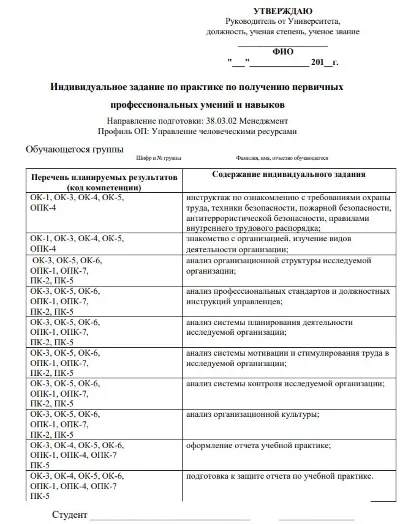 Менеджмент Отчет по практике (Практика Синергия Мн_УЧР)