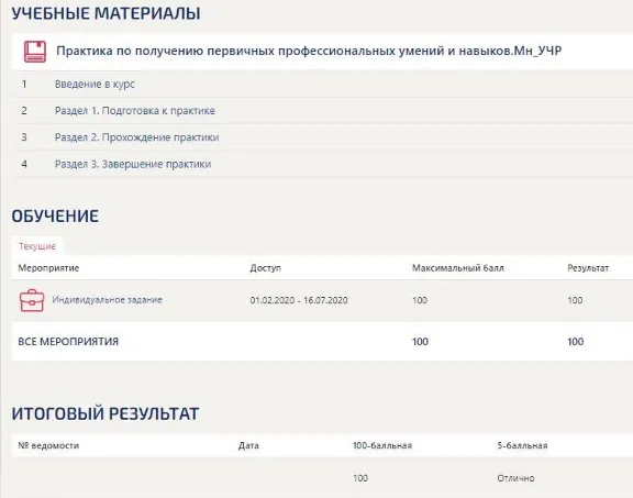 Менеджмент Отчет по практике (Практика Синергия Мн_УЧР)