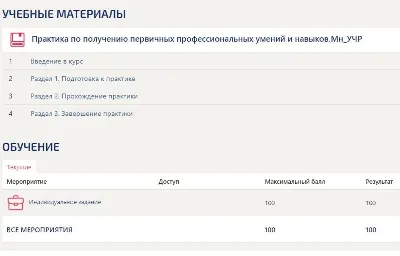 Практика Менеджмент Синергия (Управление ресурсами)