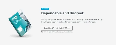 Nod32 Антивирус (ESD) для 1 ПК., 1 год. Многоязычный.