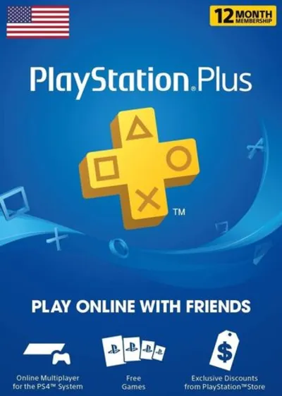 🔶PS Plus PSN 365 Дней США/Америка (USA) Официально
