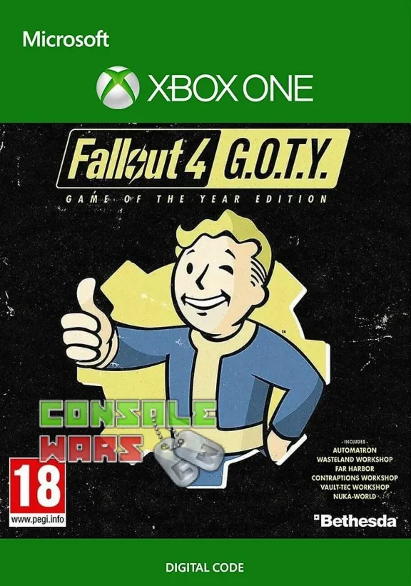 Fallout 4 Game of the Year Edition XBOX ONE / XBOX SERIS X|S / PC Code