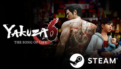 ⭐️ Yakuza 6: The Song of Life - STEAM (Region free)