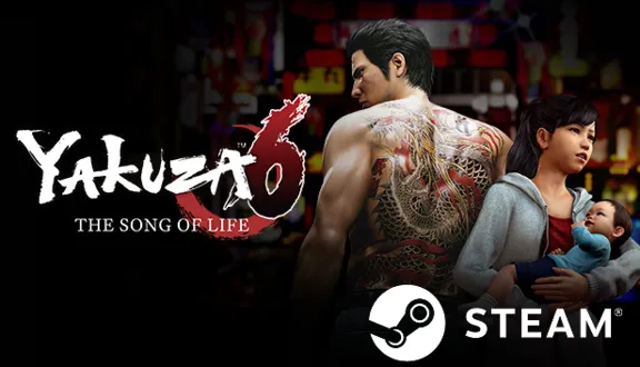 ⭐️ Yakuza 6: The Song of Life - STEAM (Region free)