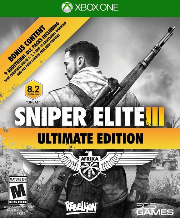 Sniper Elite 3 ULTIMATE EDITION Xbox One KEY