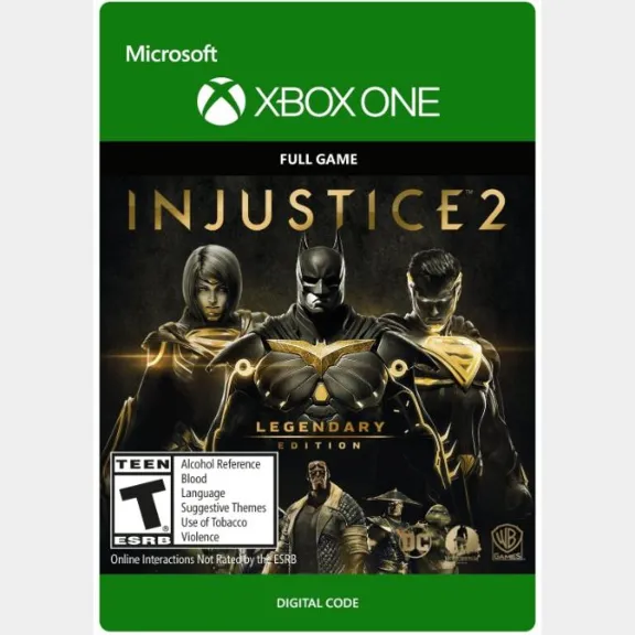 Injustice 2 Легендарное Издание XBOX ONE / XBOX SERIES X|S Ключ 🔑