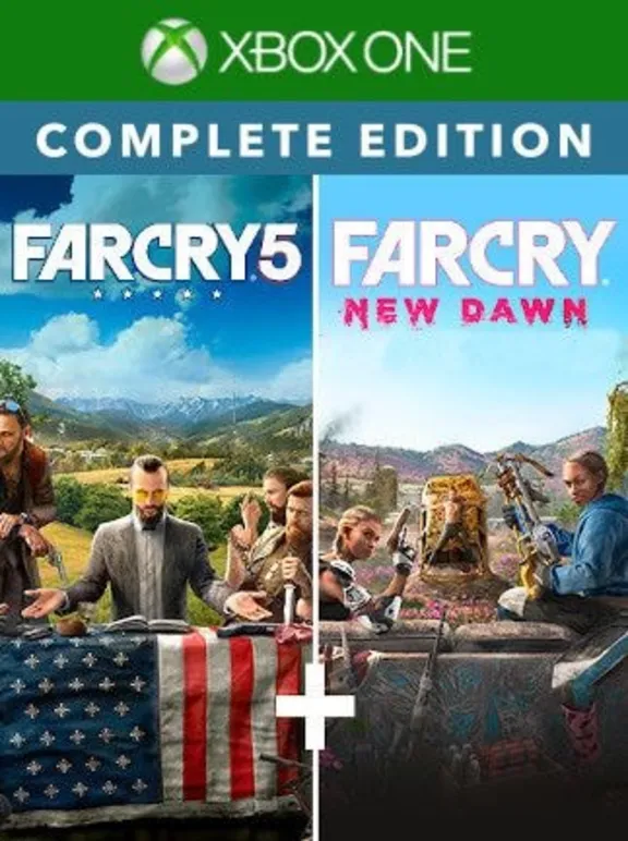 FAR CRY 5  + FAR CRY NEW DAWN DELUXE XBOX KEY